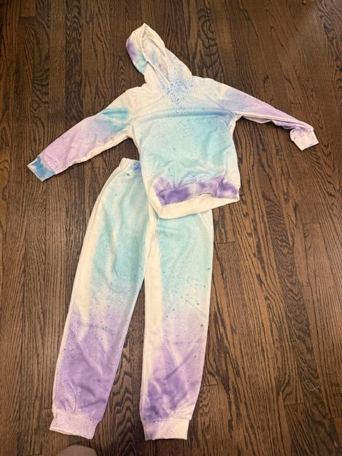 Kids Tie Dye Sweatpants and Sweatshirt