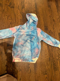 Blue Tie Dye Sweatshirt